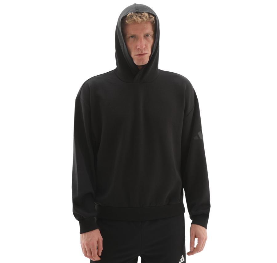 adidas M Sl Sk Hd Erkek Sweatshirt Siyah adidas M Sl Sk Hd Erkek Sweatshirt Siyah