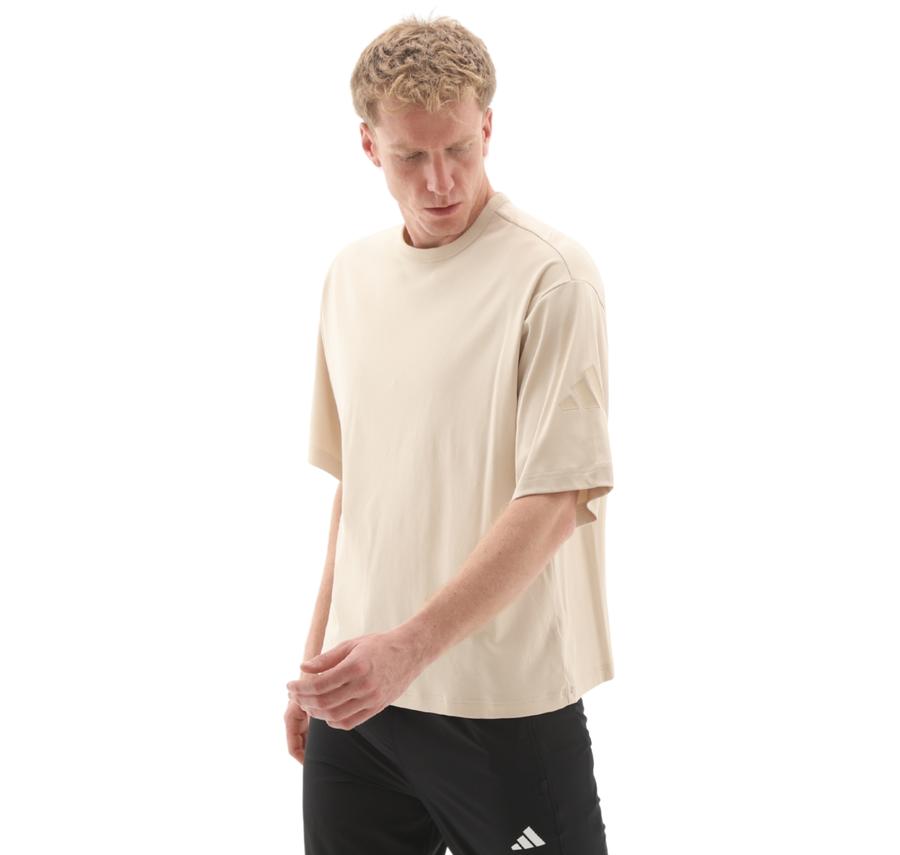 adidas M Sl T Erkek T-Shirt Krem adidas M Sl T Erkek T-Shirt Krem