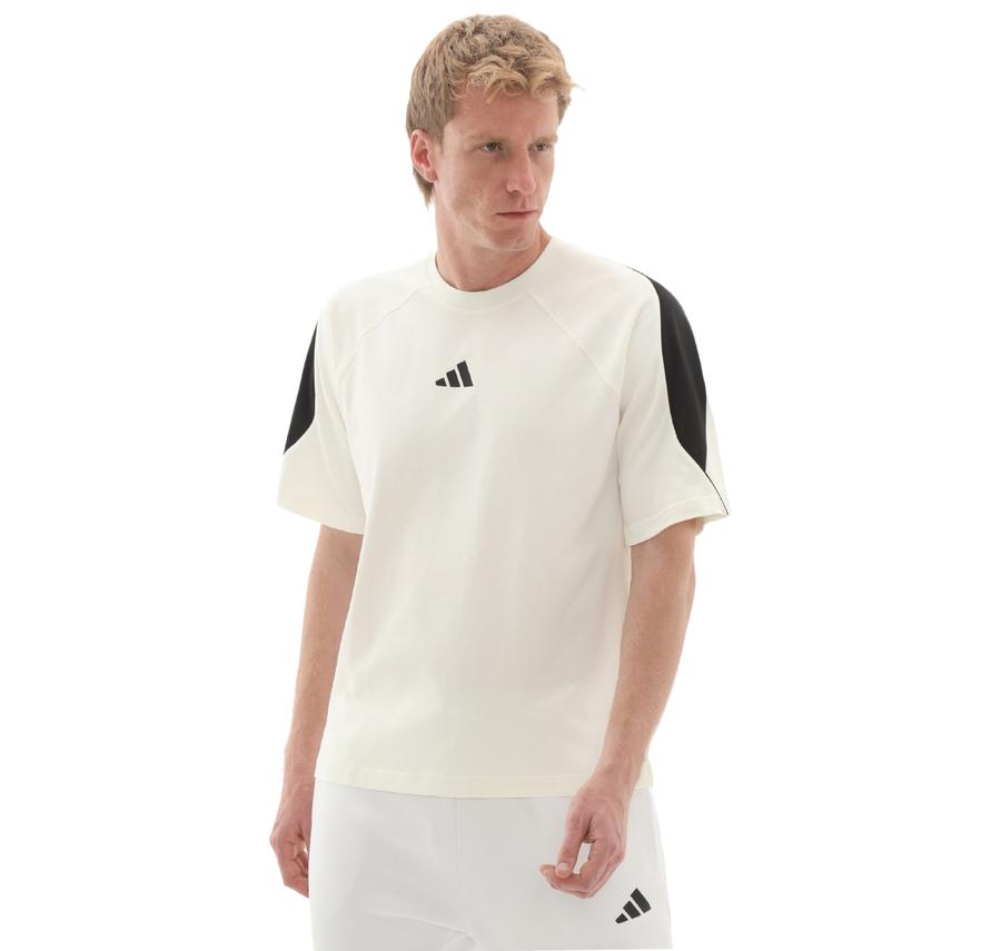 adidas M Stadıum Tee Erkek T-Shirt Beyaz adidas M Stadıum Tee Erkek T-Shirt Beyaz
