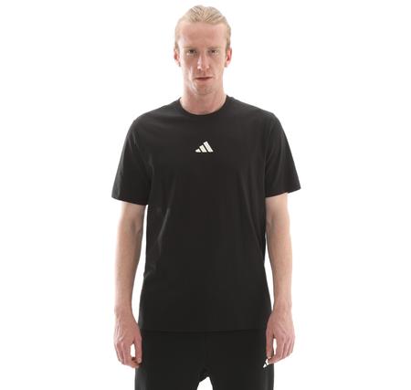 adidas M T Ce Space T Erkek T-Shirt Siyah