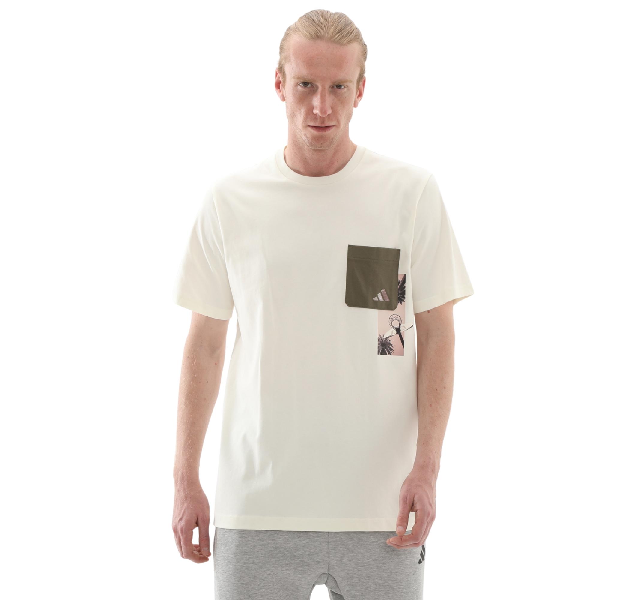 Мужская футболка adidas M T Lens Pkt T