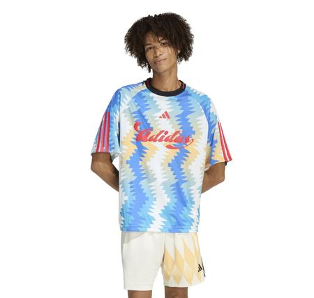 adidas House Of Tiro X Common Goal Erkek T-Shirt Mavi