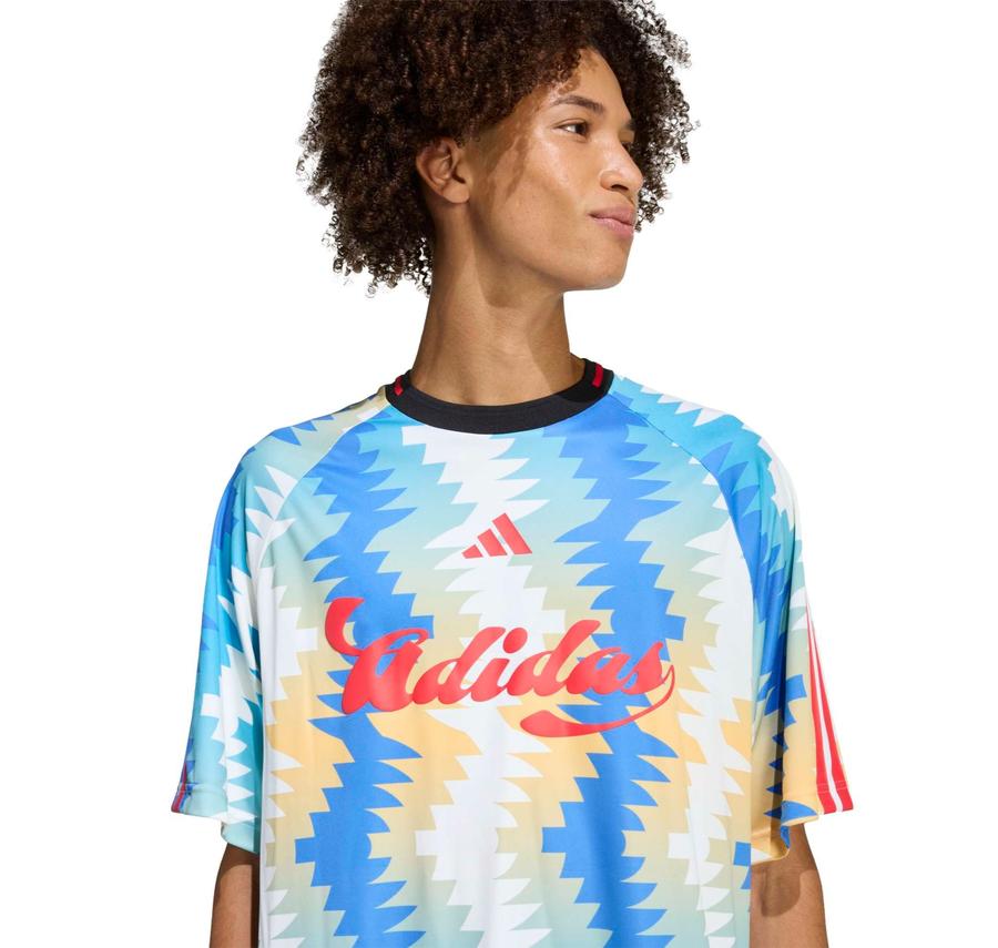 adidas House Of Tiro X Common Goal Erkek T-Shirt Mavi adidas House Of Tiro X Common Goal Erkek T-Shirt Mavi