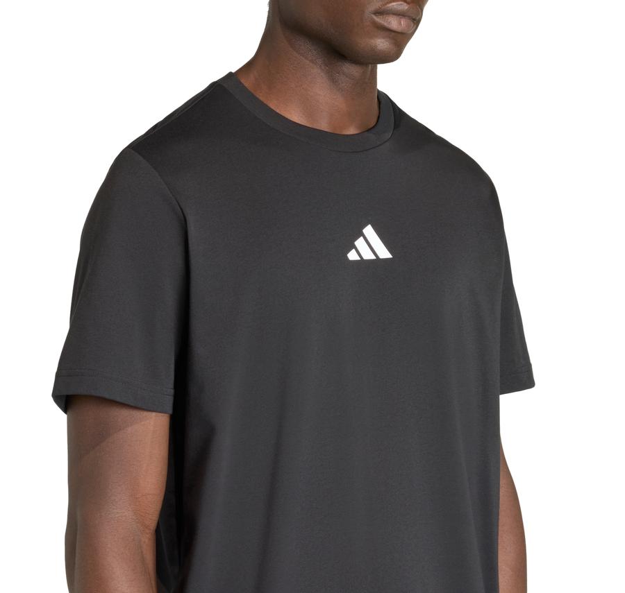 adidas M Tr Id G T Erkek T-Shirt Siyah adidas M Tr Id G T Erkek T-Shirt Siyah