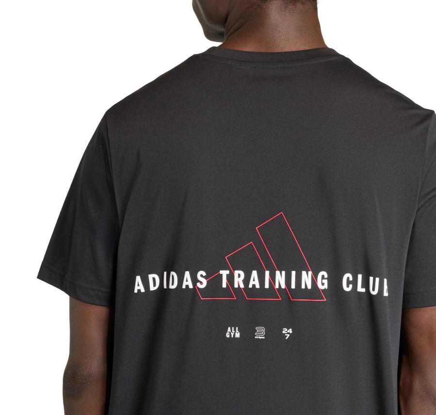 adidas M Tr Id G T Erkek T-Shirt Siyah adidas M Tr Id G T Erkek T-Shirt Siyah