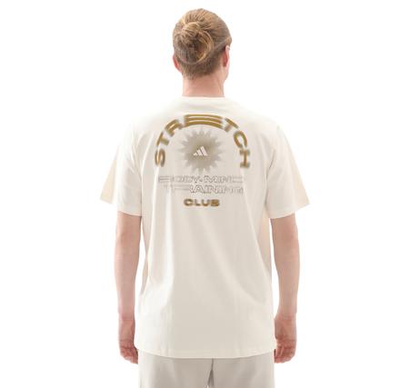 adidas M Yoga G T Erkek T-Shirt Beyaz