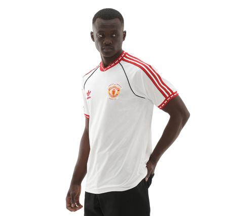 adidas Manchester United 91 Deplasman Erkek Forma Beyaz
