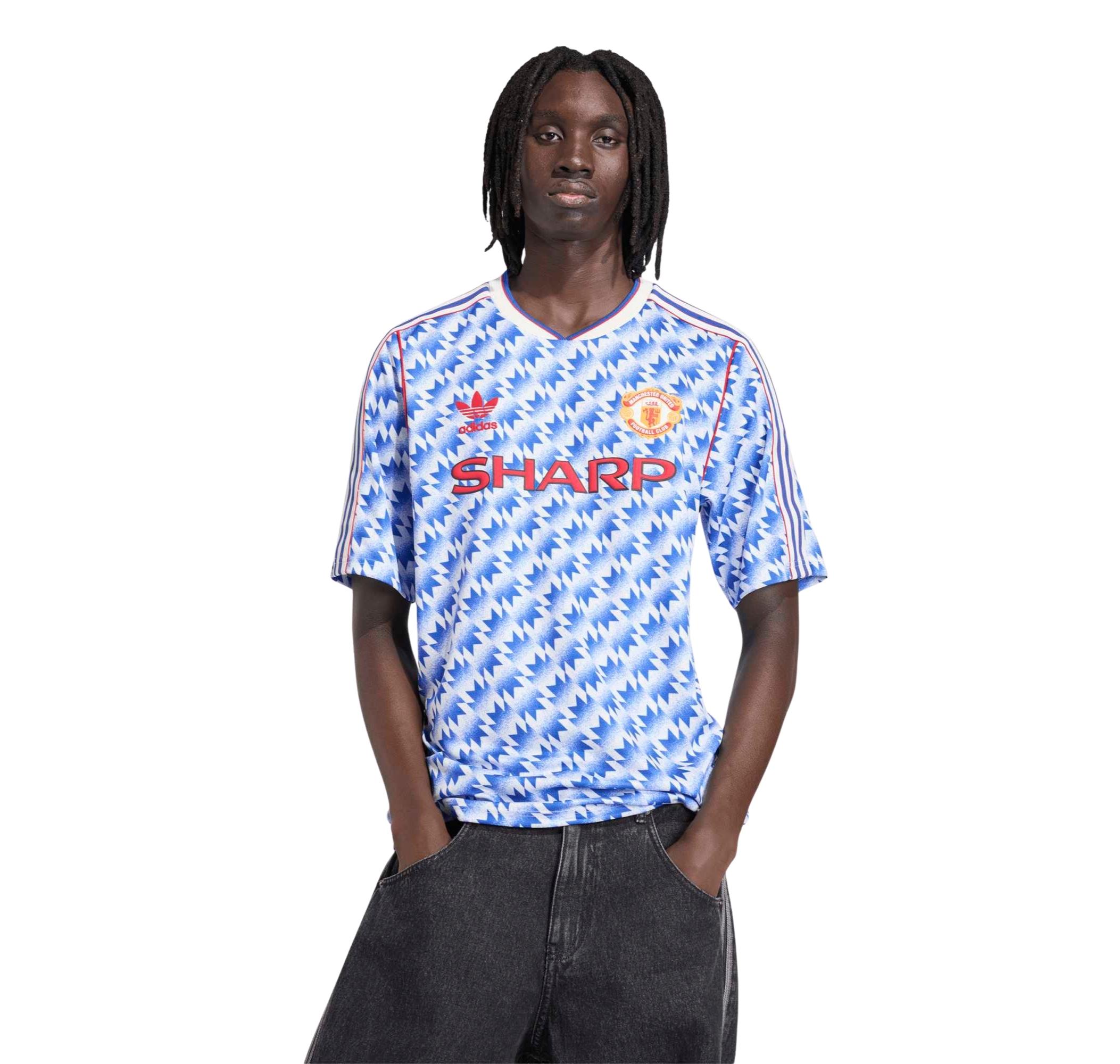 Мужские  adidas Manchester United A Jsy 90 Forma Turkuaz