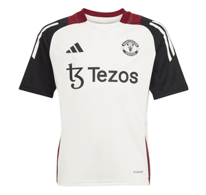 adidas Manchester United Tiro 24 Çocuk Forma Beyaz