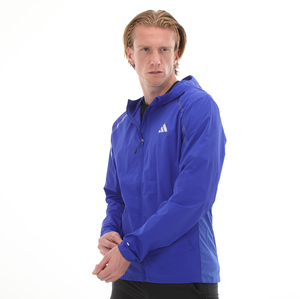 adidas Marathon Jacket Erkek Yağmurluk-Rüzgarlık Mavi