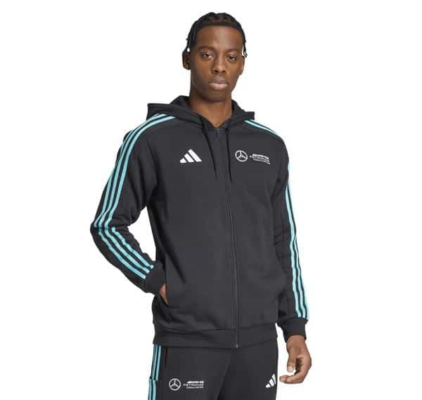 adidas Mercedes Dna Fz Hd M Erkek Ceket Siyah adidas Mercedes Dna Fz Hd M Erkek Ceket Siyah