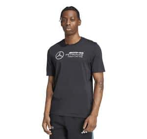 adidas Mercedes Dna Tee M Erkek T-Shirt Siyah