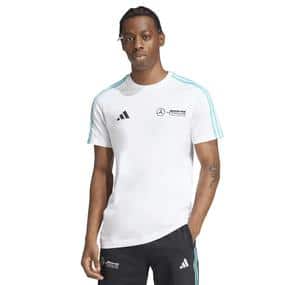 adidas Mercedes Dna Tee M Erkek T-Shirt Beyaz