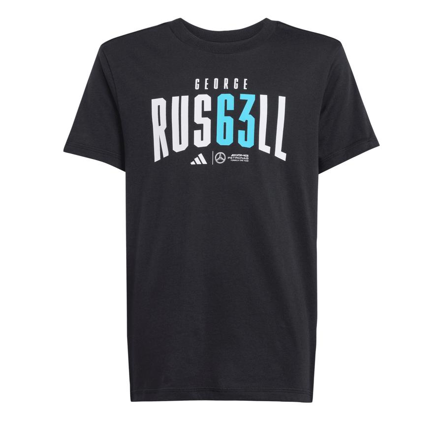 adidas Mercedes - Amg George Russell Çocuk T-Shirt Siyah adidas Mercedes - Amg George Russell Çocuk T-Shirt Siyah