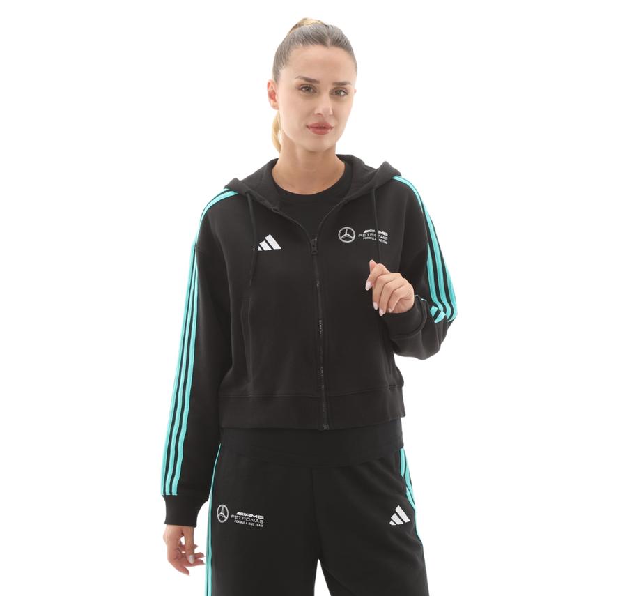 adidas Mercedes - Amg Dna Fz Hd W Kadın Ceket Siyah adidas Mercedes - Amg Dna Fz Hd W Kadın Ceket Siyah