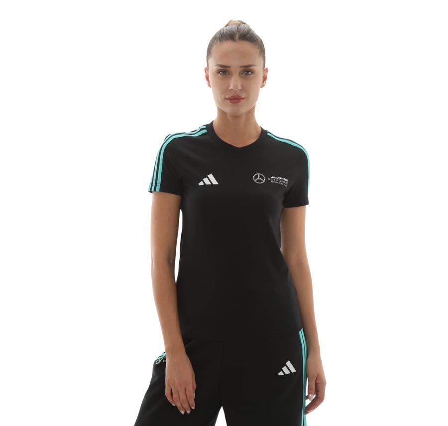adidas Mercedes - Amg Dna Tee W Kadın T-Shirt Siyah adidas Mercedes - Amg Dna Tee W Kadın T-Shirt Siyah