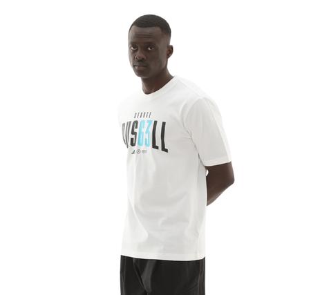 adidas Mercedes - Amg  George Russell Erkek T-Shirt Beyaz