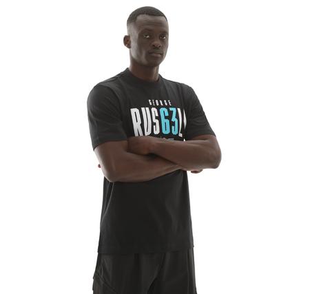 adidas Mercedes - Amg  George Russell Erkek T-Shirt Siyah