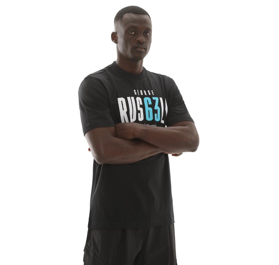 adidas Mercedes - Amg  George Russell Erkek T-Shirt Siyah adidas Mercedes - Amg  George Russell Erkek T-Shirt Siyah