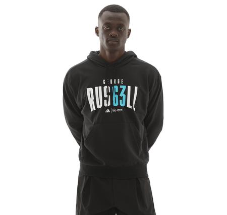 adidas Mercedes - Amg  George Russell Hood M Erkek Sweatshirt Siyah