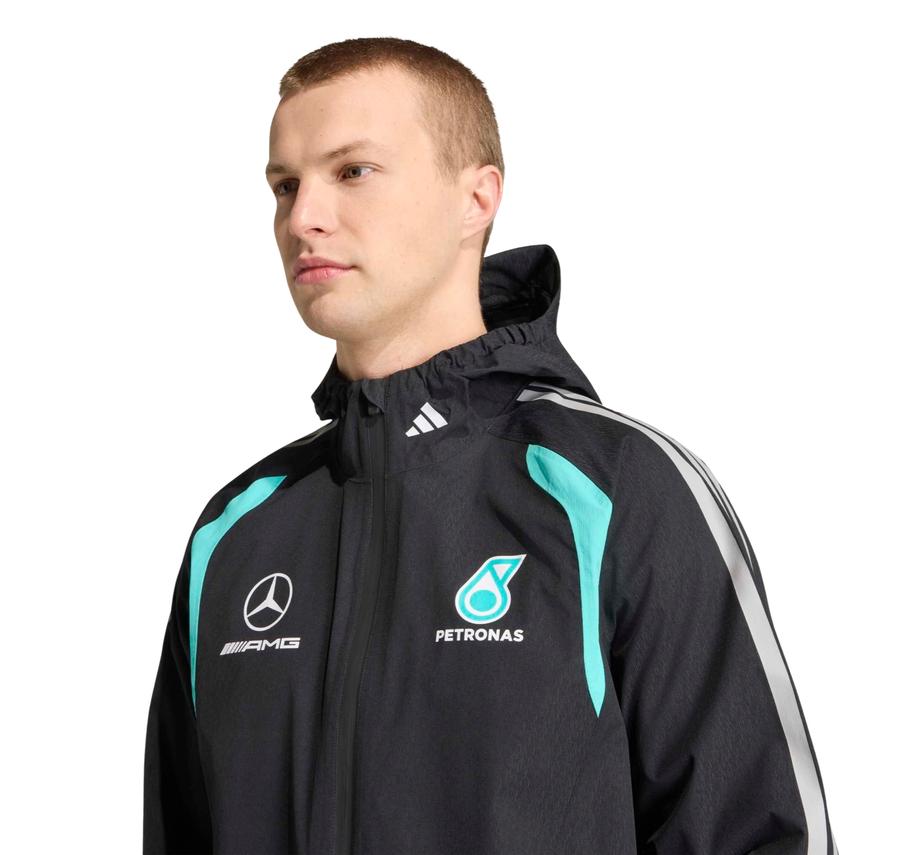 adidas Mercedes - Amg Petronas Formula 1 Team Erkek Yağmurluk-Rüzgarlık Siyah adidas Mercedes - Amg Petronas Formula 1 Team Erkek Yağmurluk-Rüzgarlık Siyah