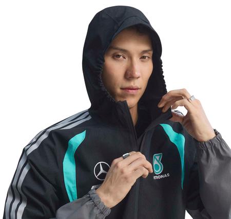 adidas Mercedes - Amg Petronas Formula 1 Team Erkek Yağmurluk-Rüzgarlık