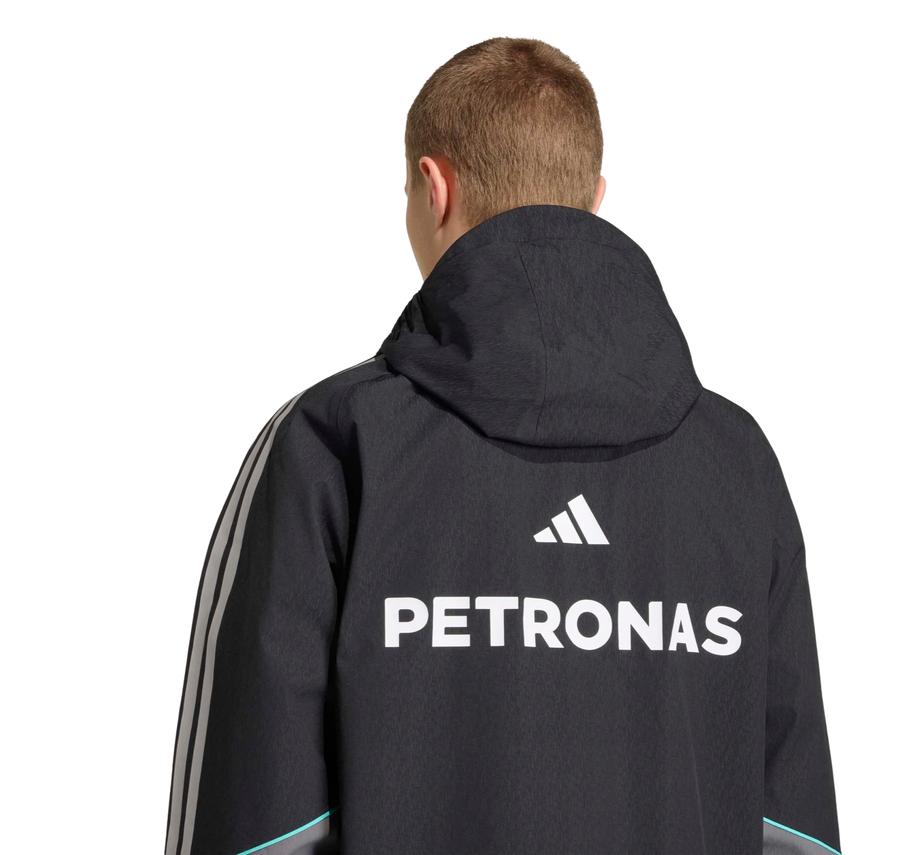 adidas Mercedes - Amg Petronas Formula 1 Team Erkek Yağmurluk-Rüzgarlık Siyah adidas Mercedes - Amg Petronas Formula 1 Team Erkek Yağmurluk-Rüzgarlık Siyah