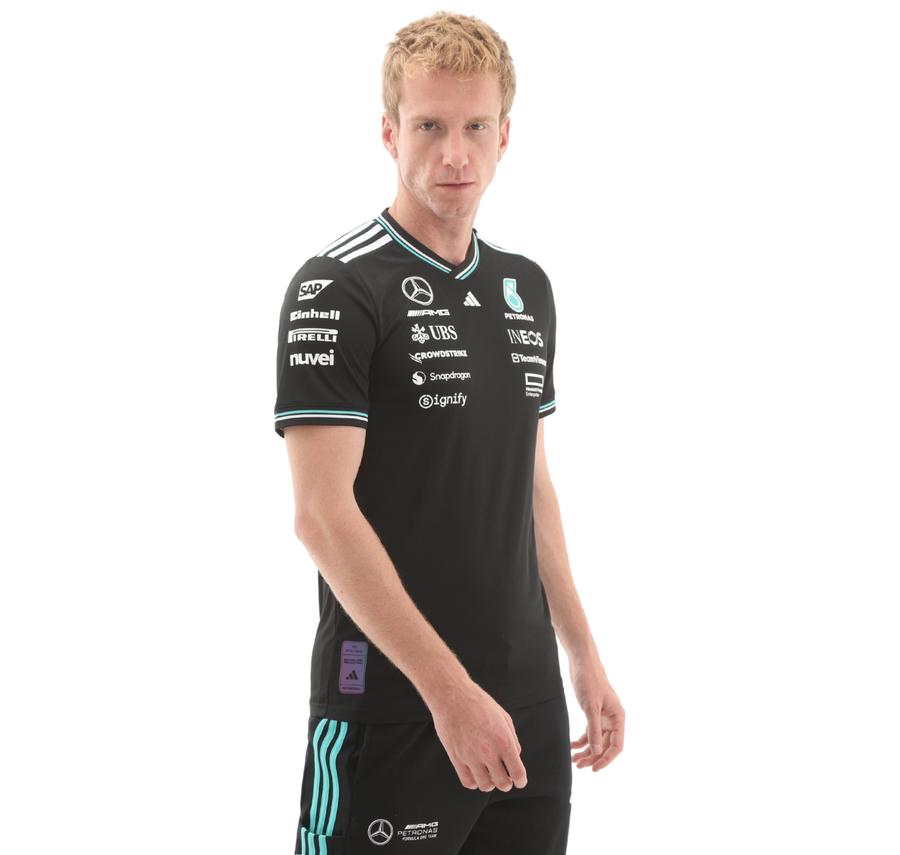 adidas Mercedes - Amg Petronas Formula One Team Drıver Erkek T-Shirt Siyah adidas Mercedes - Amg Petronas Formula One Team Drıver Erkek T-Shirt Siyah