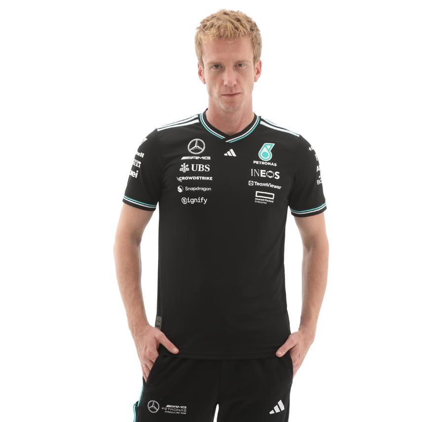 adidas Mercedes - Amg Petronas Formula One Team Drıver Erkek T-Shirt Siyah adidas Mercedes - Amg Petronas Formula One Team Drıver Erkek T-Shirt Siyah
