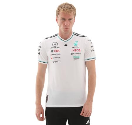adidas Mercedes - Amg Petronas Formula One Team Erkek T-Shirt Beyaz adidas Mercedes - Amg Petronas Formula One Team Erkek T-Shirt Beyaz