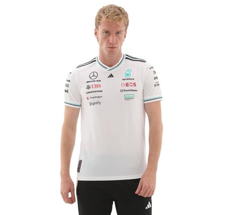 adidas Mercedes - Amg Petronas Formula One Team Erkek T-Shirt Beyaz adidas Mercedes - Amg Petronas Formula One Team Erkek T-Shirt Beyaz