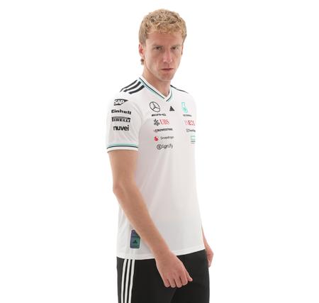 adidas Mercedes - Amg Petronas Formula One Team Erkek T-Shirt Beyaz