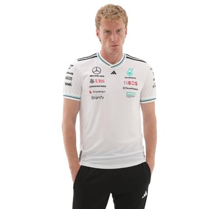 adidas Mercedes - Amg Petronas Formula One Team Erkek T-Shirt Beyaz