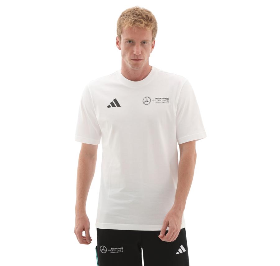 adidas Mercedes - Amg Petronas Formula One Team Graphic Erkek T-Shirt Beyaz adidas Mercedes - Amg Petronas Formula One Team Graphic Erkek T-Shirt Beyaz