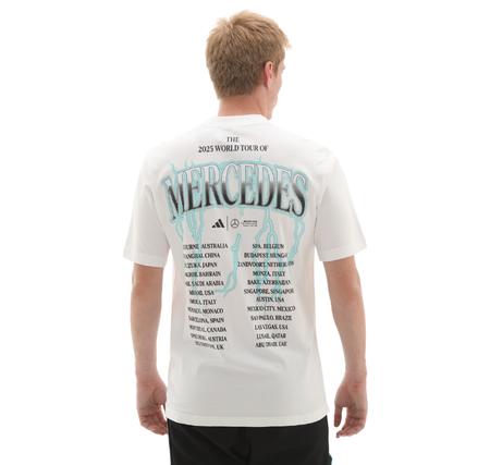adidas Mercedes - Amg Petronas Formula One Team Graphic Erkek T-Shirt Beyaz adidas Mercedes - Amg Petronas Formula One Team Graphic Erkek T-Shirt Beyaz