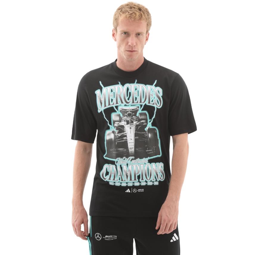 adidas Mercedes - Amg Petronas Formula One Team Graphic Erkek T-Shirt Siyah adidas Mercedes - Amg Petronas Formula One Team Graphic Erkek T-Shirt Siyah