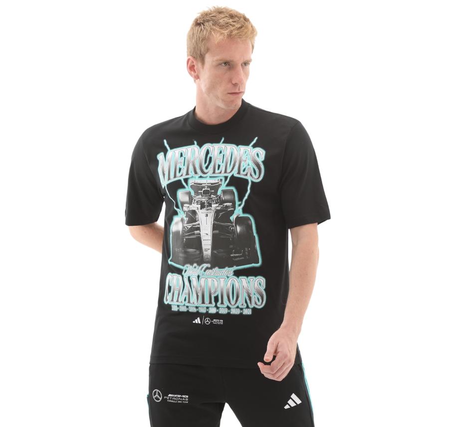adidas Mercedes - Amg Petronas Formula One Team Graphic Erkek T-Shirt Siyah adidas Mercedes - Amg Petronas Formula One Team Graphic Erkek T-Shirt Siyah