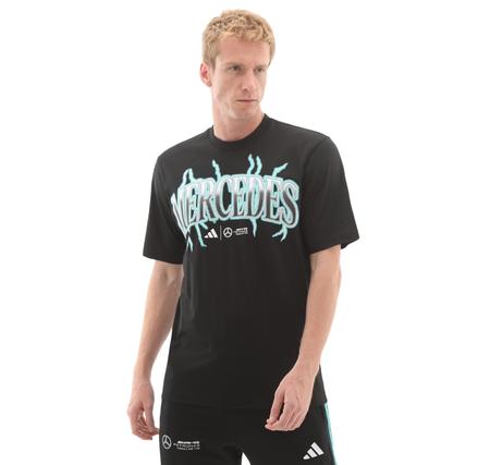 adidas Mercedes - Amg Petronas Formula One Team Graphic Erkek T-Shirt Siyah adidas Mercedes - Amg Petronas Formula One Team Graphic Erkek T-Shirt Siyah