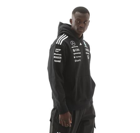 adidas Mercedes - Amg Tm Hood M Erkek Sweatshirt Siyah