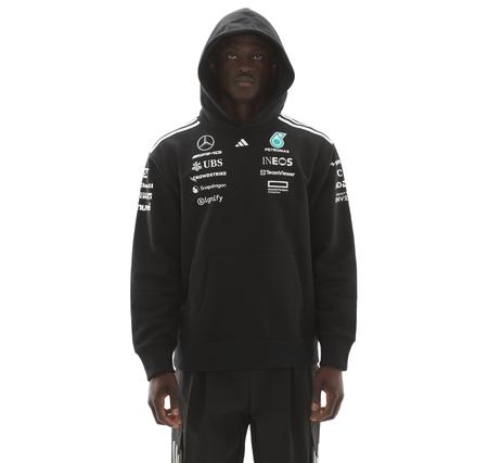 adidas Mercedes - Amg Tm Hood M Erkek Sweatshirt Siyah