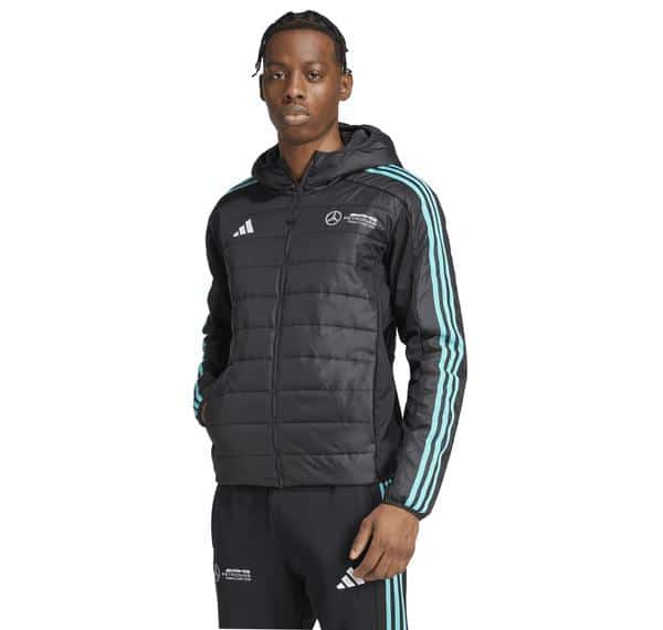 adidas Mercedes Dna Pfjkt M Erkek Mont Siyah adidas Mercedes Dna Pfjkt M Erkek Mont Siyah