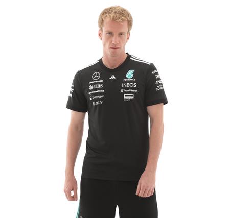 adidas Mercedes Dr Jsyb Rm Erkek T-Shirt Siyah