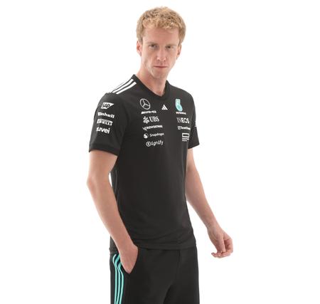 adidas Mercedes Dr Jsyb Rm Erkek T-Shirt Siyah