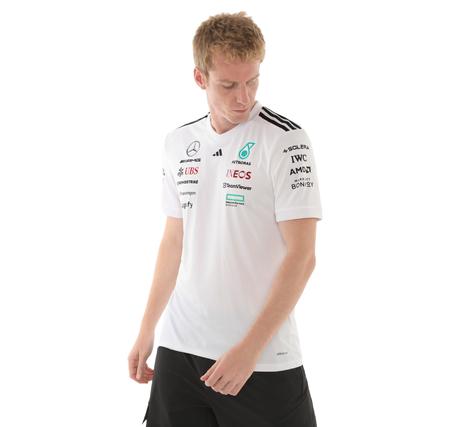 adidas Mercedes Dr Jsyw Rm Erkek T-Shirt Beyaz