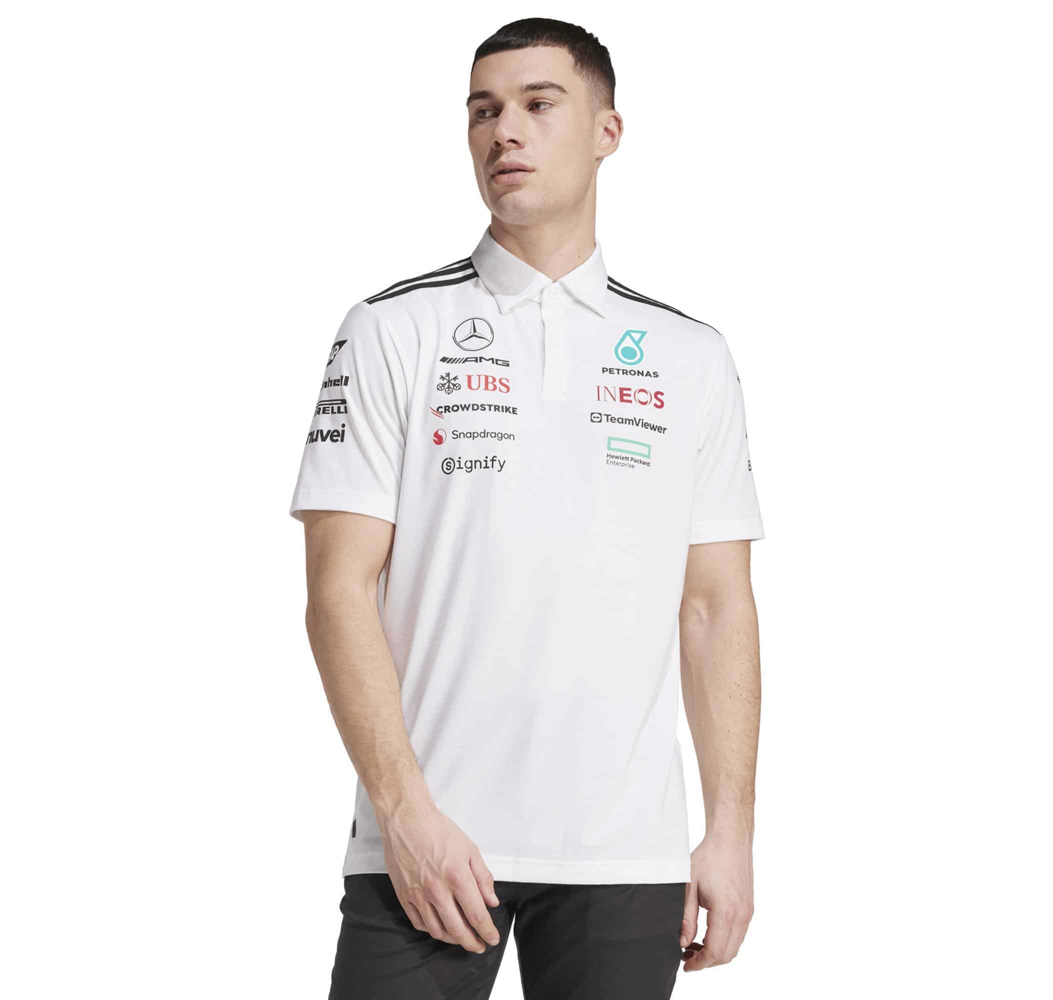 Мужская футболка adidas Mercedes Tm Polo Wm