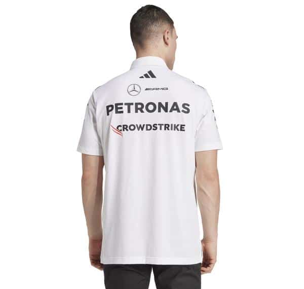 adidas Mercedes Tm Polo Wm Erkek T-Shirt Beyaz adidas Mercedes Tm Polo Wm Erkek T-Shirt Beyaz