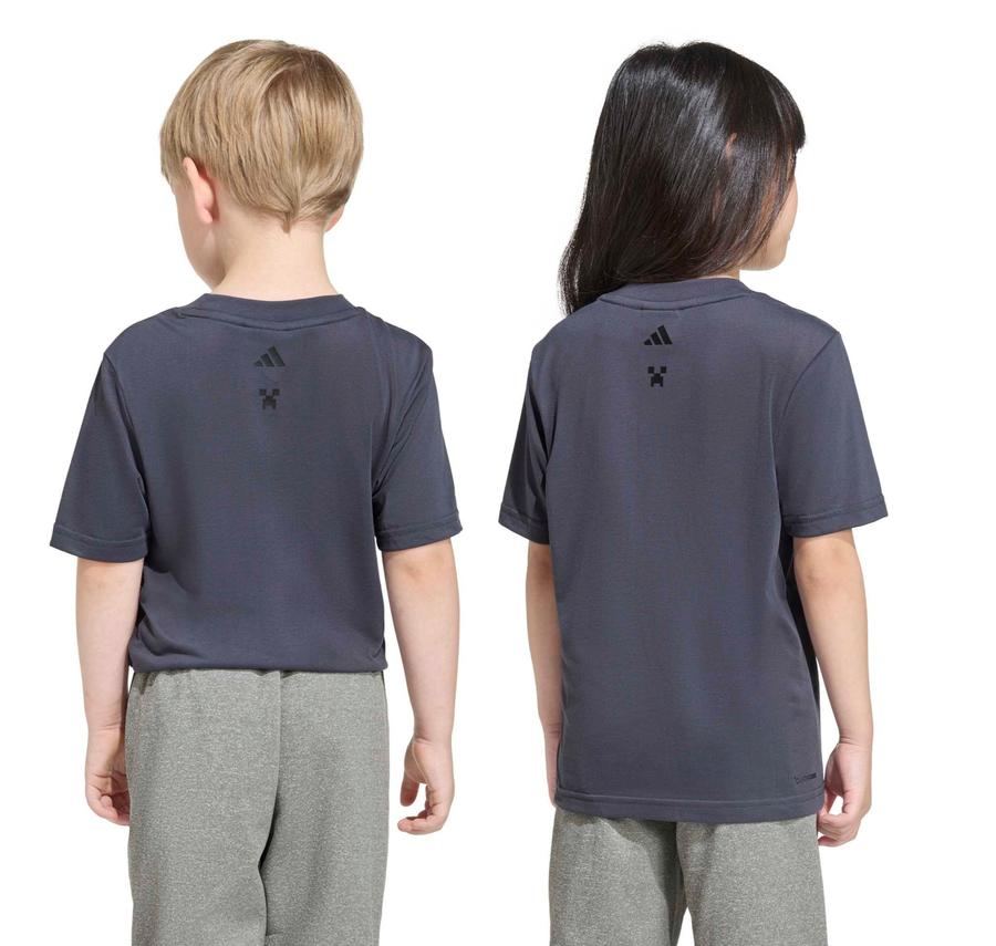 adidas Minecraft Tr Tee Çocuk T-Shirt Antrasit adidas Minecraft Tr Tee Çocuk T-Shirt Antrasit
