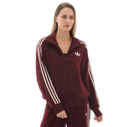 adidas Mohaır Fb Tt Kadın Ceket Bordo adidas Mohaır Fb Tt Kadın Ceket Bordo