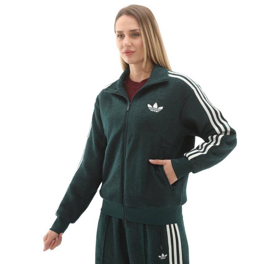 adidas Mohaır Fb Tt Kadın Ceket Yeşil adidas Mohaır Fb Tt Kadın Ceket Yeşil