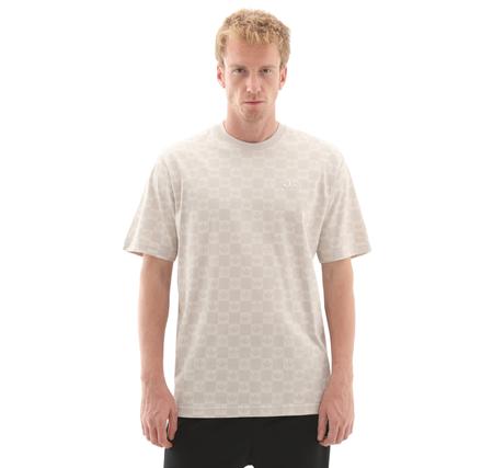 adidas Monogram Lo Ss T Erkek T-Shirt Bej